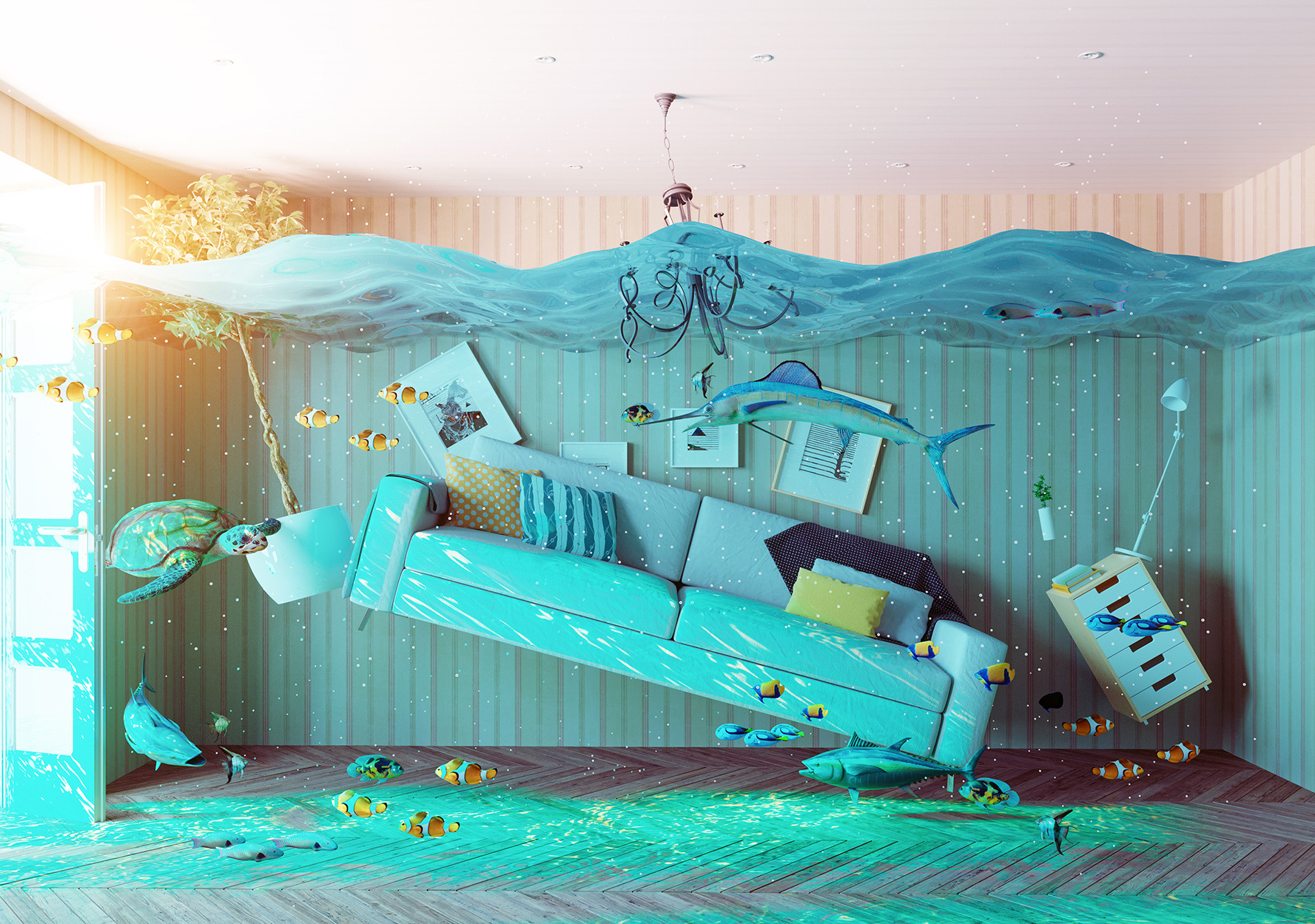 Heftigere Unwetter ...